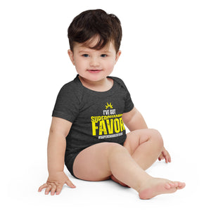 #SuperChargedFavor Baby Onesie