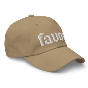 Declaration of Favor Dad Hat