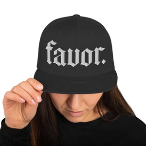 Declaration of Favor Snapback Hat