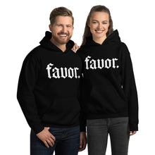 Declaration of Favor Hoodie (White Print)