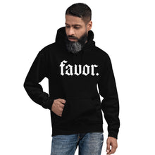 Declaration of Favor Hoodie (White Print)