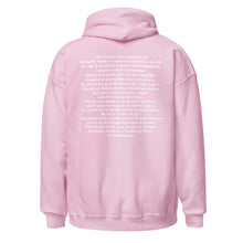 Declaration of Favor Hoodie (White Print)