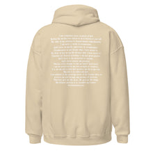 Declaration of Favor Hoodie (White Print)