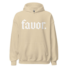 Declaration of Favor Hoodie (White Print)