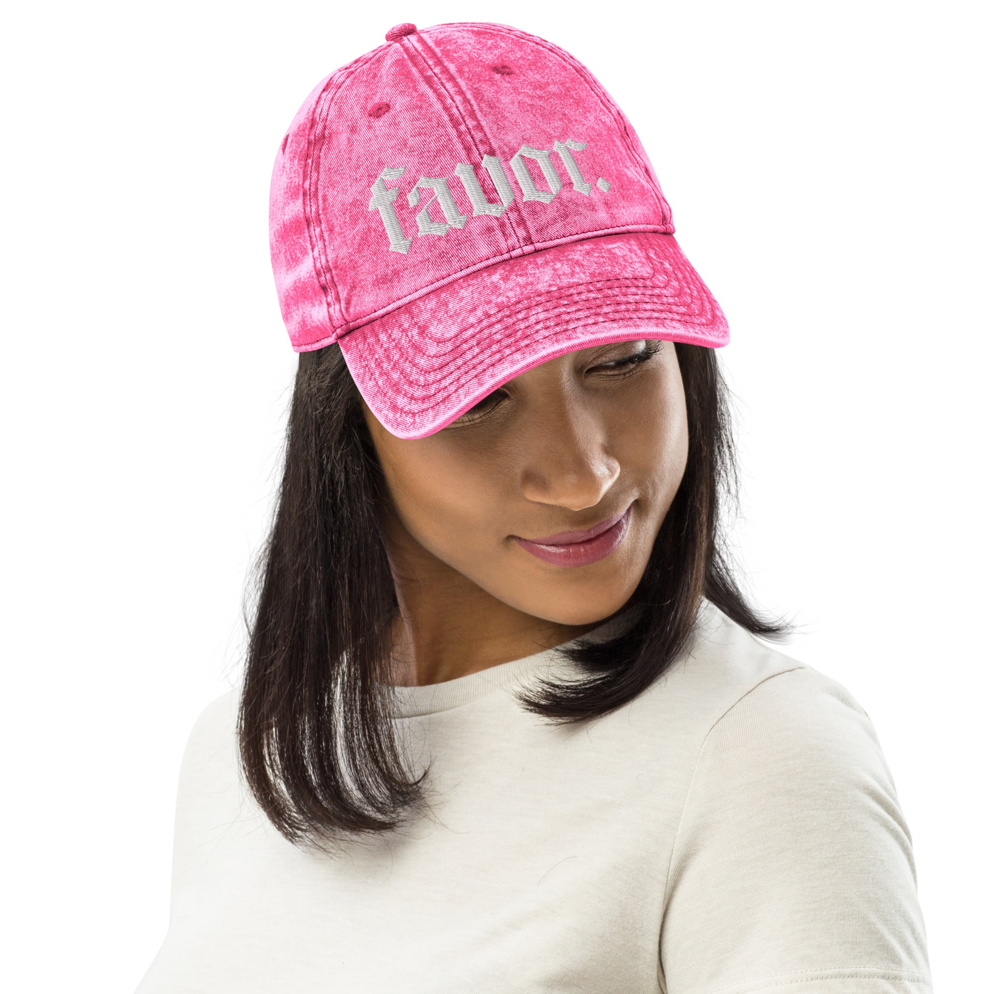 LOFAAC Vintage Smile Embroidered Baseball Cap – Adjustable Dad Hat For Men And Women, Unstructured Cotton