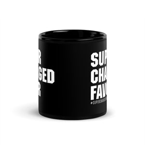 #SuperChargedFavor Black Mug