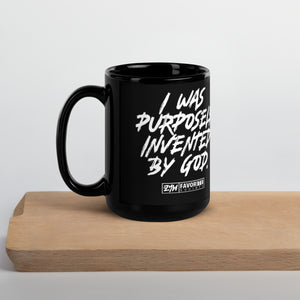 Purposely Invented Black Coffee Mug