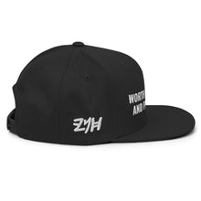 Worth Respecting And Protecting Snapback - White Stitch