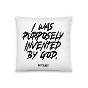 Purposely Invented Pillow - White