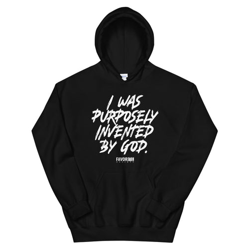 Purposely Invented Hoodie - White Print